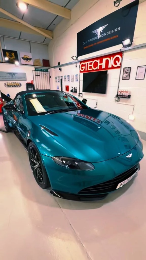 Aston Martin interior restoration