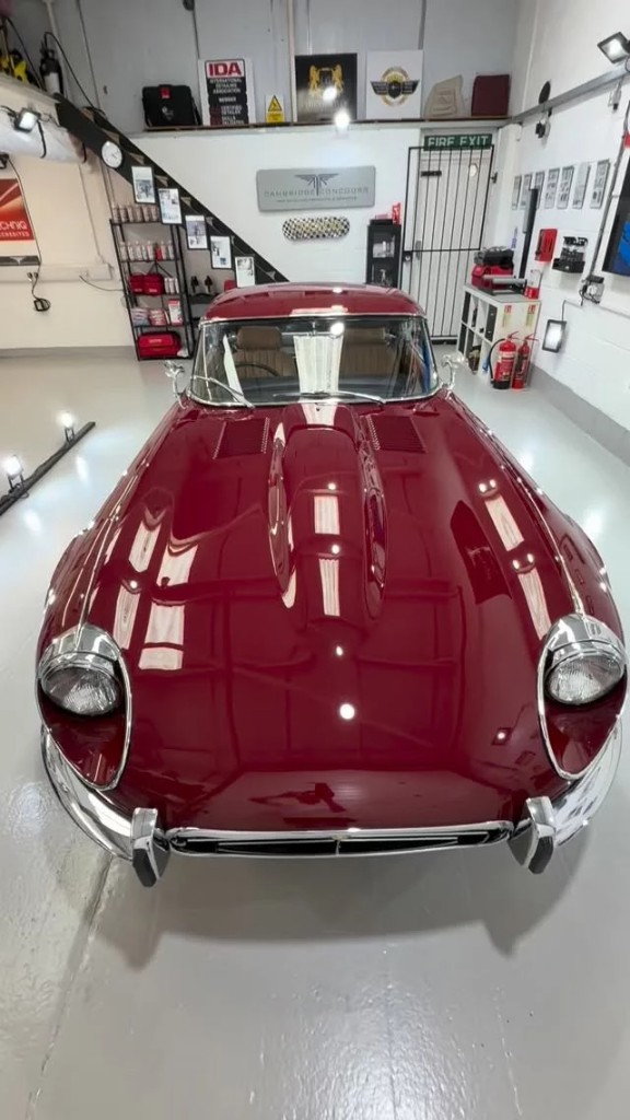 Jaguar interior restoration