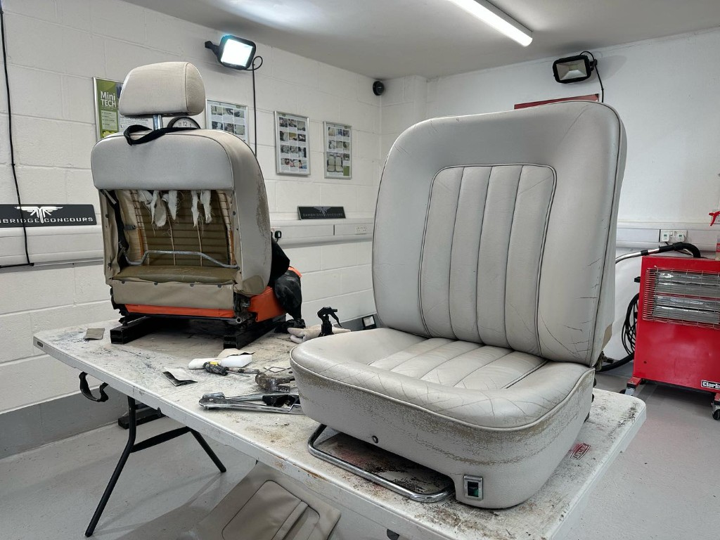 Seat repair & re-trim