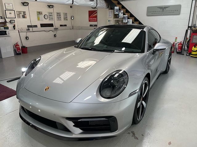 Porsche interior restoration